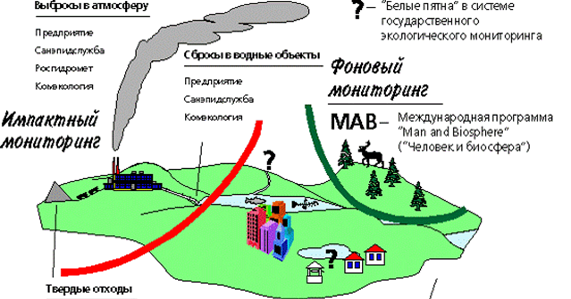 sozdanie sistemy monitoringa i kontrolya za sostoyaniem okruzhayuschey sredy v svyazi s obrascheniem s othodami na kmv